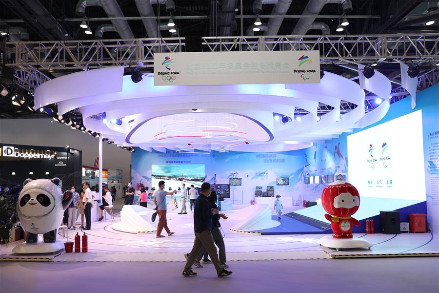 La Exposición Mundial de Deportes de Invierno es llevada a cabo en Beijing