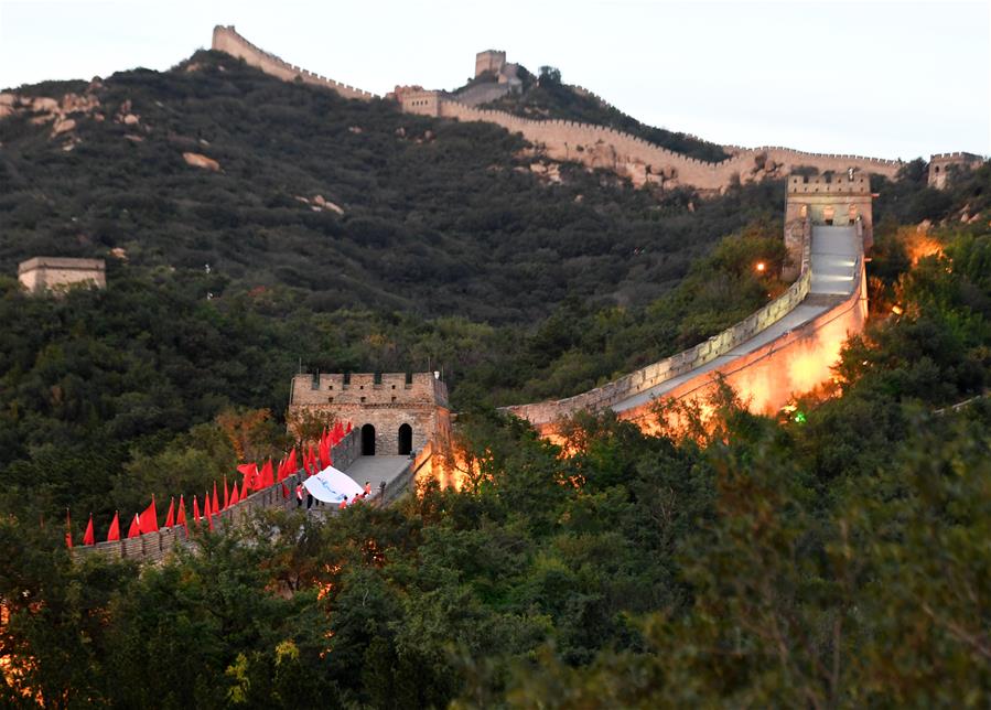 Realizan actividades culturales en Gran Muralla por cuenta regresiva de 500 días para Beijing 2022