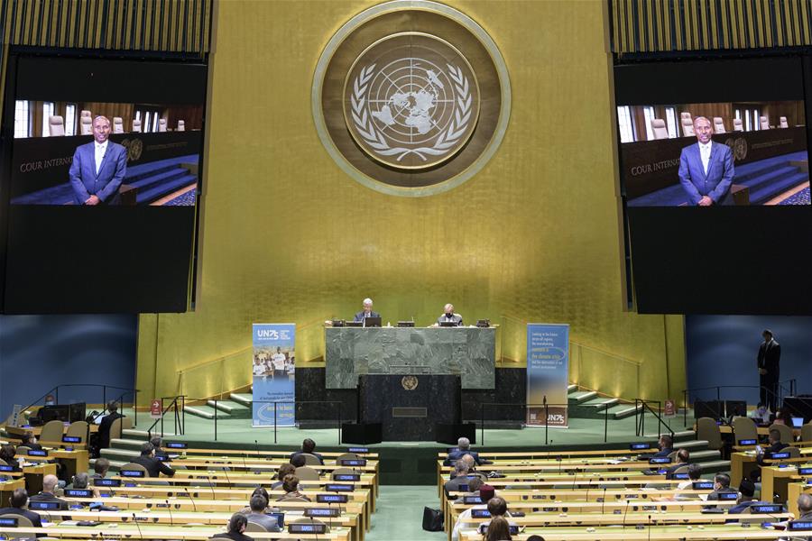 Presidente de CIJ destaca papel crucial de ONU en salvaguarda de Estado de derecho internacional