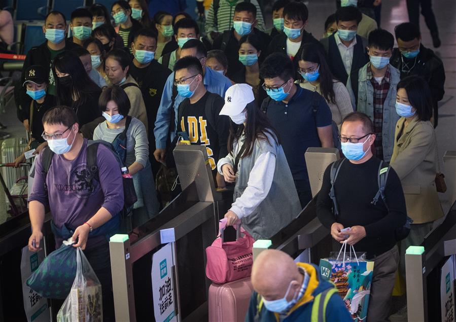 Hubei: Estación de Ferrocarril de Hankou registra un aumento en pasajeros que regresan