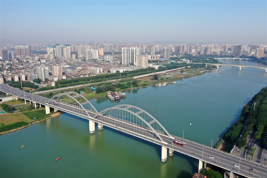 Paisaje del río Yongjiang en Guangxi