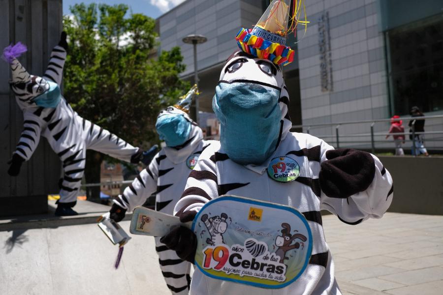 "Tour Cebra: 19 años en tu barrio" en La Paz, Bolivia