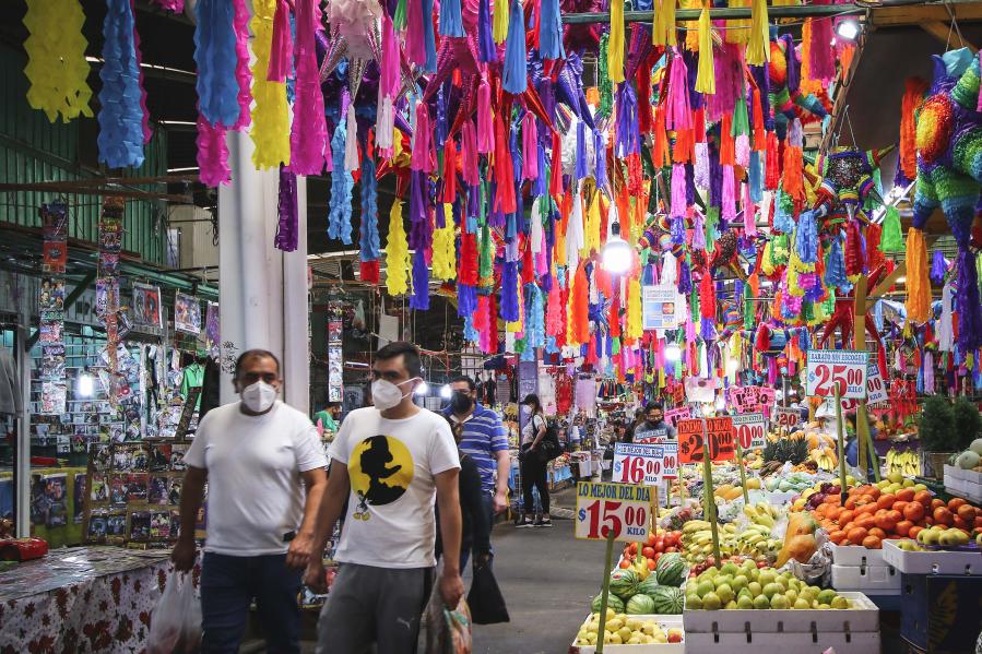 Mercado de Jamaica en la Ciudad de México
