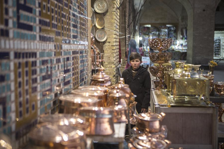 Irán: Histórico bazar de Ganjali Khan en Kermán