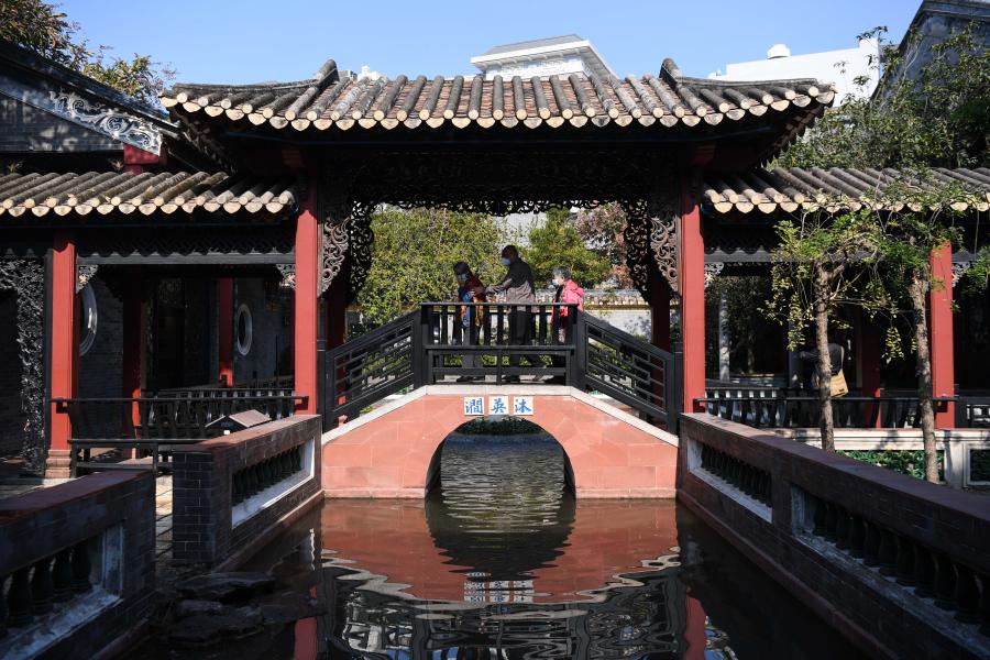 Guangdong: Jardín Qinghui en distrito de Shunde