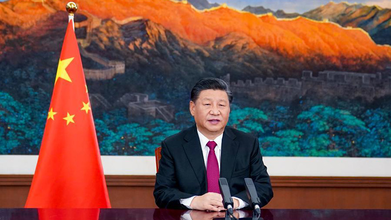 Presidente Xi pronuncia discurso en evento virtual de Agenda de Davos del Foro Económico Mundial