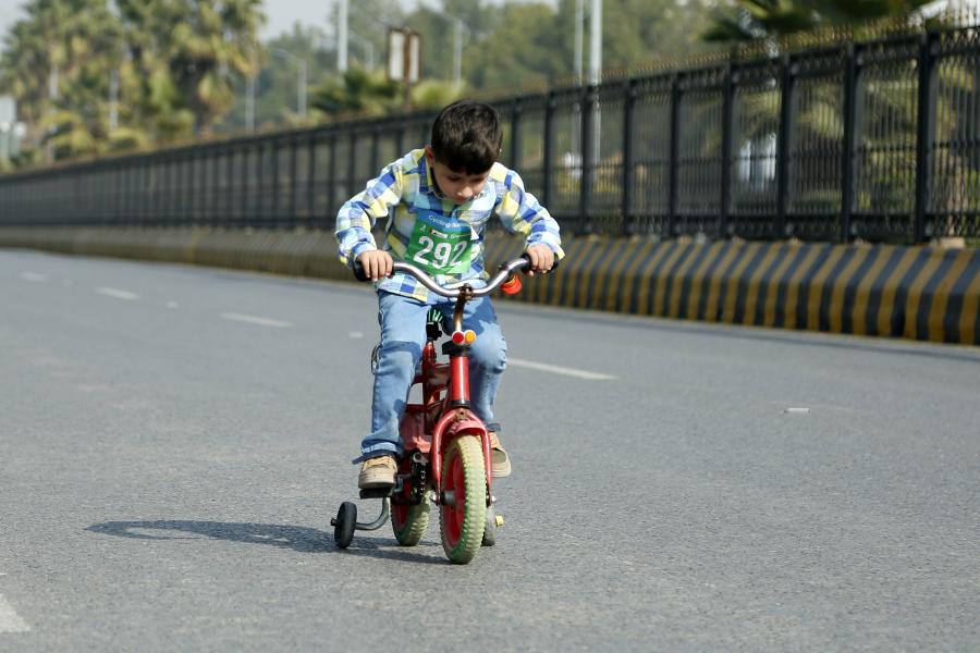 Evento "Domingo de Ciclismo" en Islamabad, Pakistán
