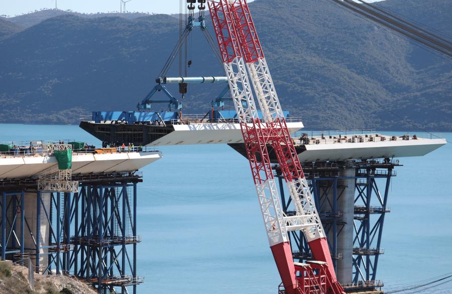 Primer ministro croata: Puente Peljesac será terminado para junio de 2022