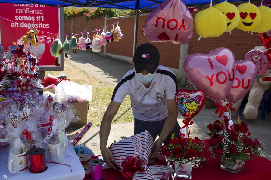 Celebración del Día de San Valentín en Honduras
