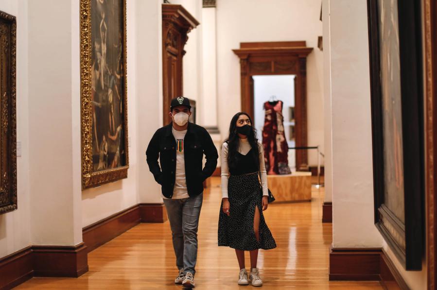 Reapertura del Museo Nacional De Arte en la Ciudad de México