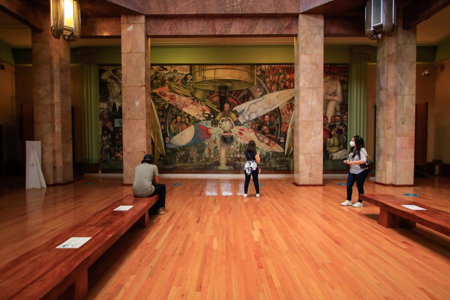 Reapertura del Museo del Palacio de Bellas Artes en la Ciudad de México