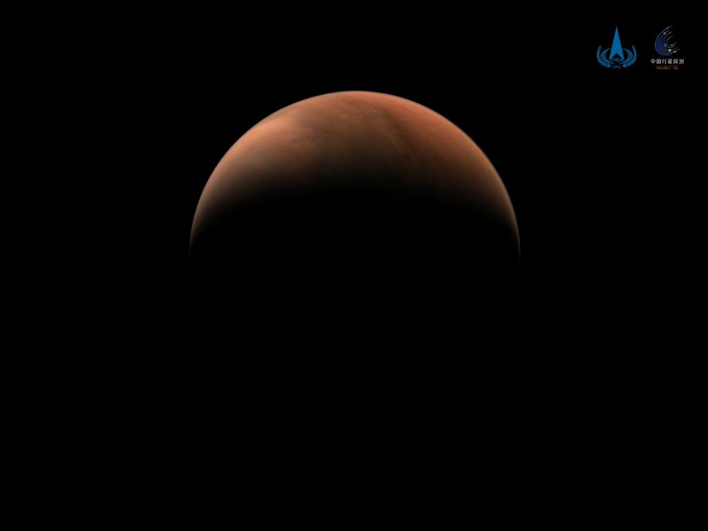 China publica nuevas imágenes de Marte captadas por sonda Tianwen-1