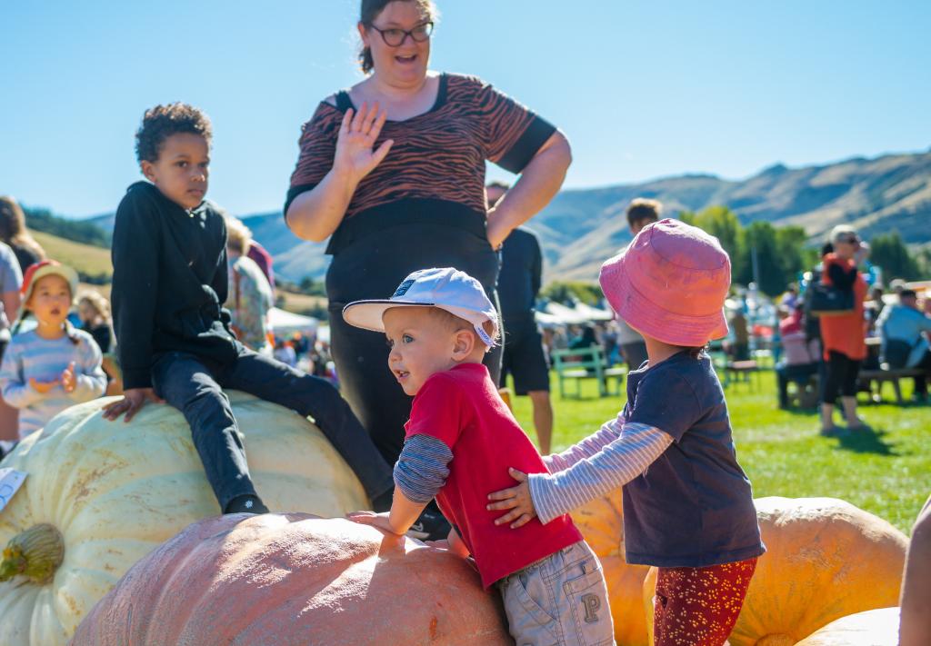 Festival de la Calabaza Gigante en Nueva Zelanda