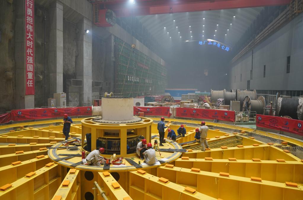 Construcción de central hidroeléctrica de Baihetan en suroeste de China avanza sin contratiempos