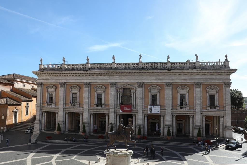 Museos del Capitolio en Roma, Italia