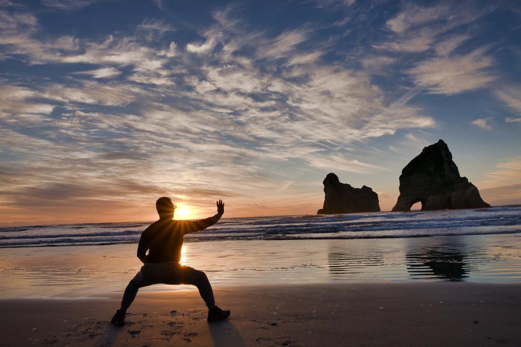 Nueva Zelanda: Playa Wharariki del sitio turístico de Golden Bay