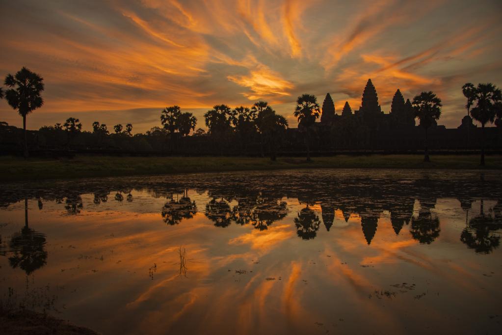 Parque Arqueológico de Angkor en Camboya