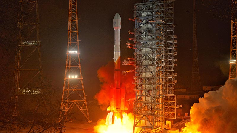 China lanza nuevo satélite meteorológico
