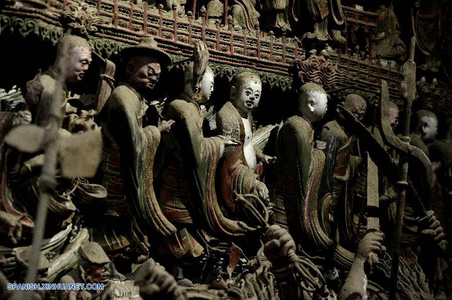 Shaanxi: Templo Shuilu'an en Lantian de Xi'an