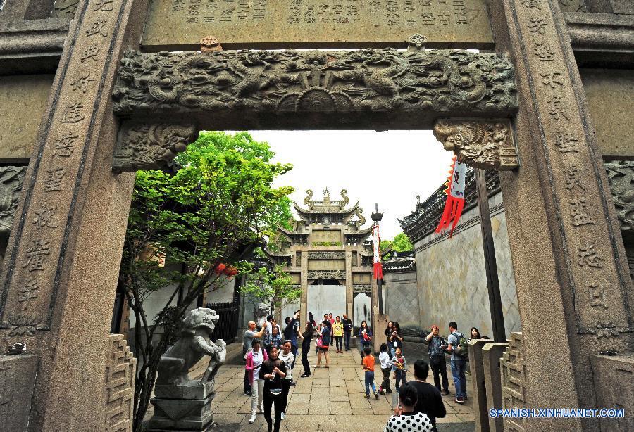 Un total de 13 pueblos antiguos de las provincias de Zhejiang y Jiangsu, este de China, solicitaron conjuntamente ser declarados como patrimonios mundiales.
