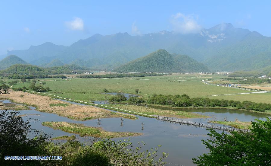 Hubei: Parque nacional Humedales Dajiuhu en Shennongjia