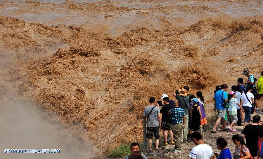 Shaanxi: Cascada de Hukou en Linfen