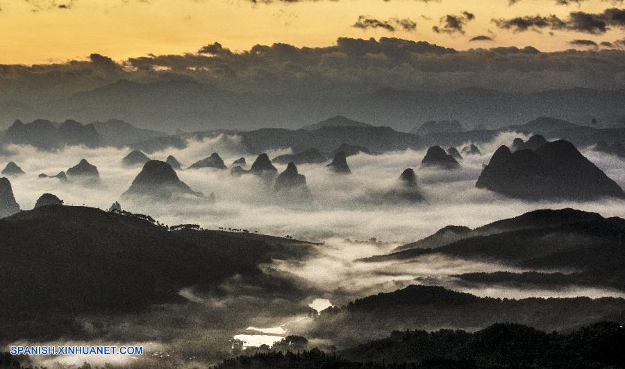 #CHINA-GUANGXI-HUANGYAO-CLOUDS(CN)