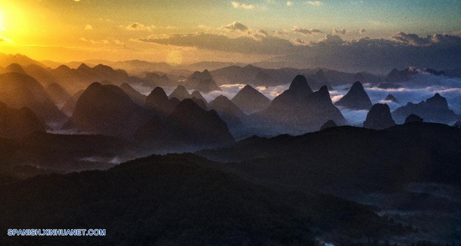 #CHINA-GUANGXI-HUANGYAO-CLOUDS(CN)