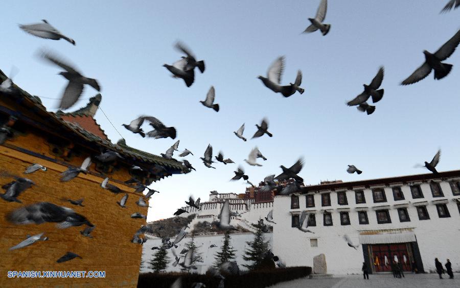 Tíbet: Palacio de Potala en Lhasa