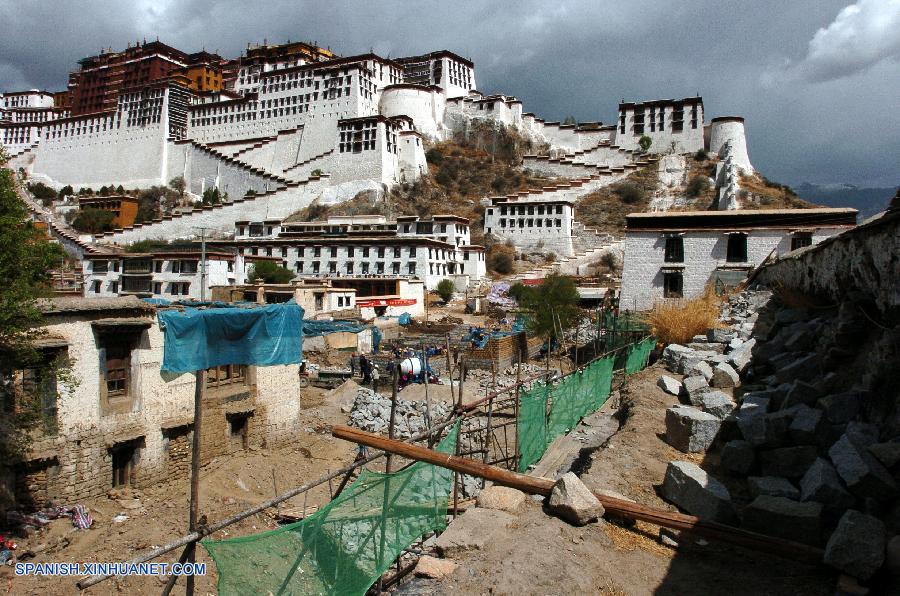 Tíbet: Palacio de Potala en Lhasa