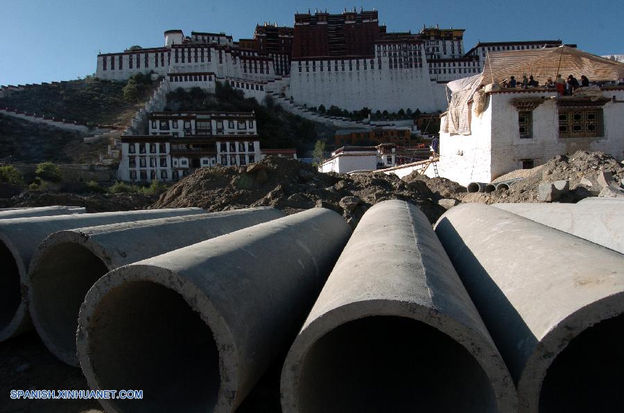 Tíbet: Palacio de Potala en Lhasa