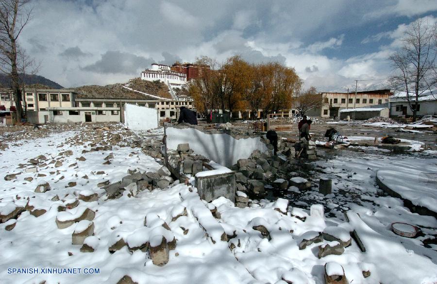 Tíbet: Palacio de Potala en Lhasa