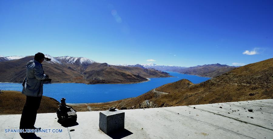 Tíbet: Paisaje de Lago Yamzho Yumco