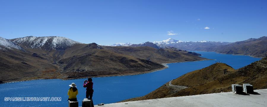 Tíbet: Paisaje de Lago Yamzho Yumco