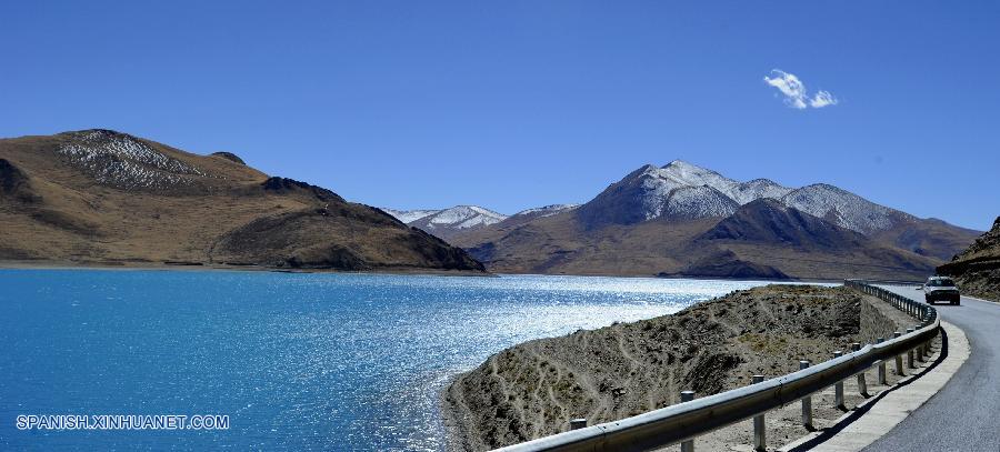 Tíbet: Paisaje de Lago Yamzho Yumco