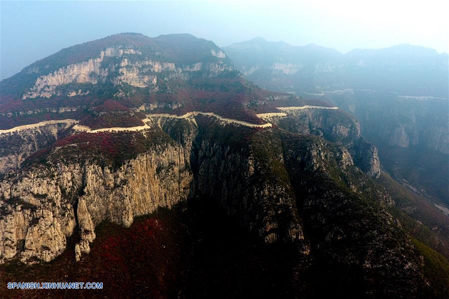 CHINA-SHANXI-MONTAÑA TAIHANG-PAISAJE