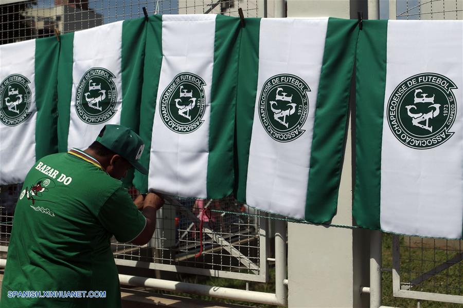 El club de fútbol brasileño Chapecoense anuncia la fecha del funeral  colectivo 