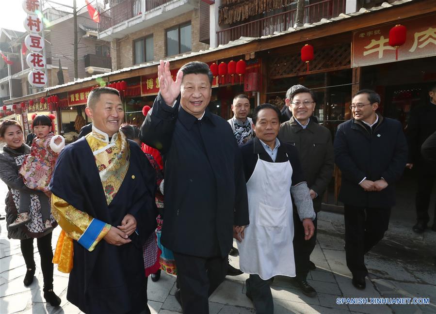 ENFOQUE: "Mi trabajo es servir al pueblo", dice Xi Jinping en inspección de Año Nuevo Lunar| Spanish.xinhuanet.com