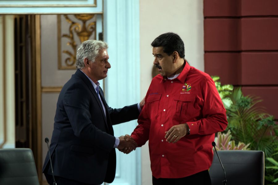 Multimedia) RESUMEN: Díaz-Canel y Maduro destacan nueva situación en  Latinoamérica | Spanish.xinhuanet.com