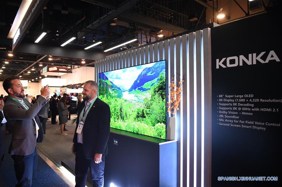 EEUU-LAS VEGAS-CES-8K TV