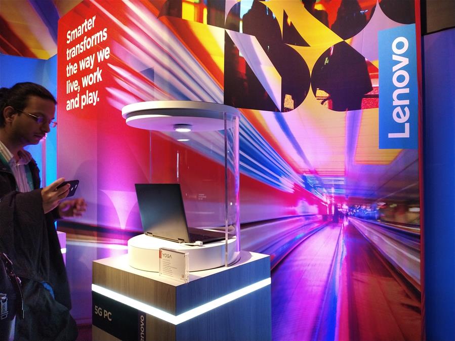 EEUU-LAS VEGAS-CES-LENOVO-COMPUTADORA PERSONAL 5G