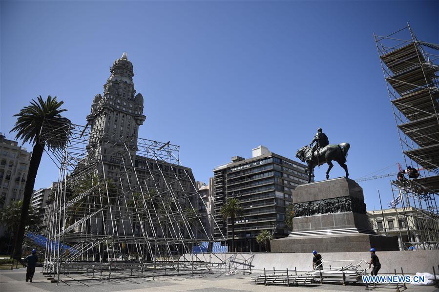 URUGUAY-MONTEVIDEO-TRASPASO DE MANDO-LACALLE POU