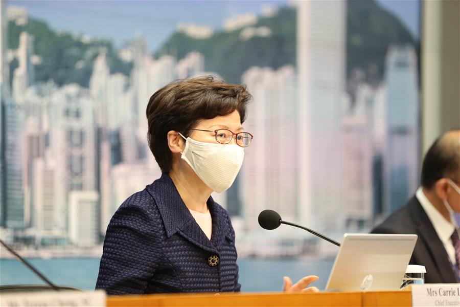CHINA-HONG KONG-CARRIE LAM-LEGCO ELECTION-POSTPONEMENT (CN)