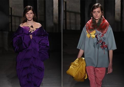 Desfile de Dries Van Noten durante la Semana de la Moda de París