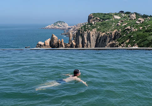 Alojamientos en familia en la isla marítima de Nanji, Zhejiang