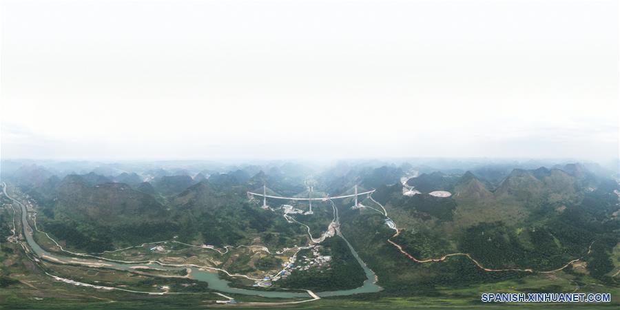 CHINA-GUIZHOU-PUENTE PINGTANG-CONSTRUCCION-CONCLUSION-SERIE