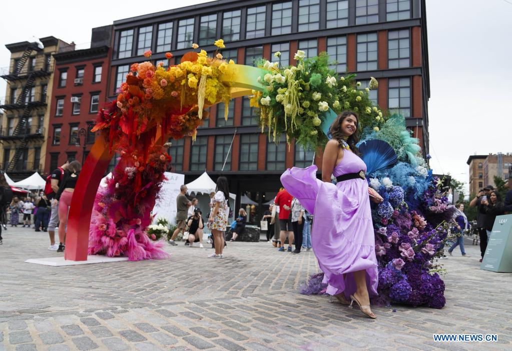 Festival de flores en Nueva York, Estados Unidos| Spanish.xinhuanet.com