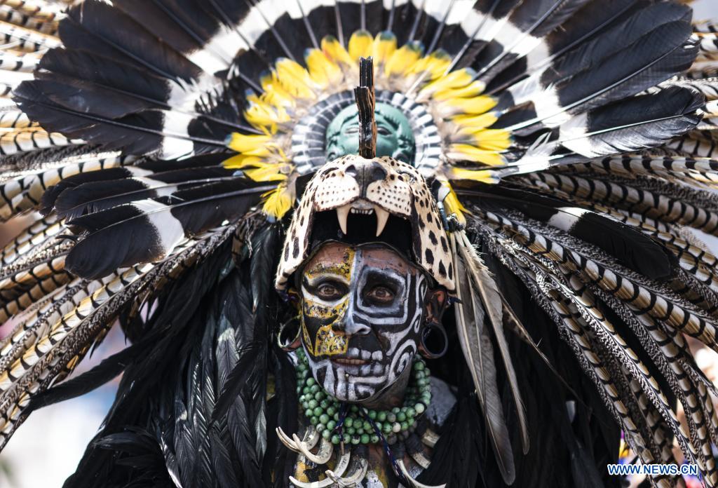Celebración en marco de los 500 años de Resistencia Indígena  México-Tenochtitlán en Ciudad de México