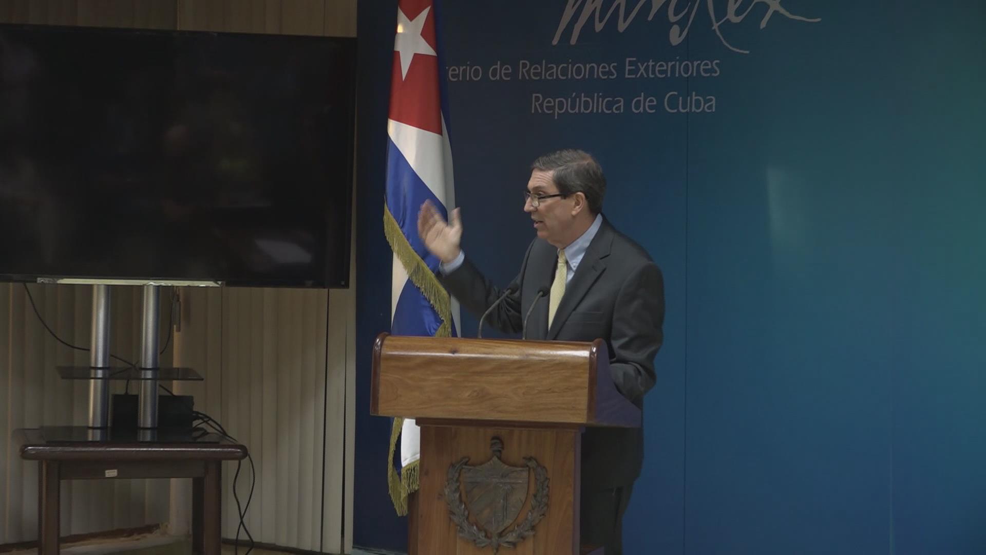 Cuba acusa a Estados Unidos de promover desestabilización