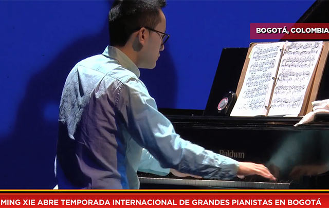 Ming Xie abre temporada internacional de grandes pianistas en Bogotá